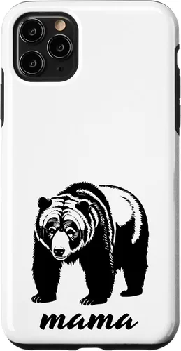 Vista 11 de iPhone 12/12 Pro Mama Bear Grizzly Bear Case