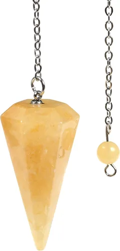Vista 36 de Justinstones - Dije de piedras preciosas con cristales de roca hexagonales en punta reiki chakra