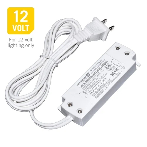 Vista 2 de Armacost Lighting 810120 Fuente de alimentación LED de 12 voltios, color blanco