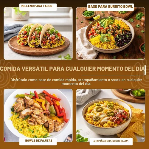 Vista 5 de San Miguel Microondas Pollo Asado Arroz, 0.42 oz Proteína
