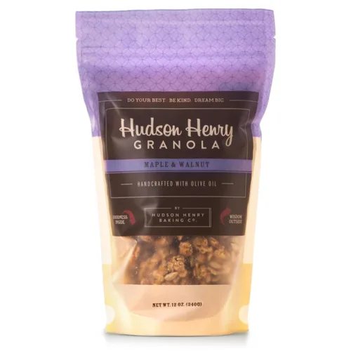 Vista 15 de Hudson Henry Granola, arce, pecana y coco, paquete de 12 onzas, paquete de 3, proyecto verificado sin OMG