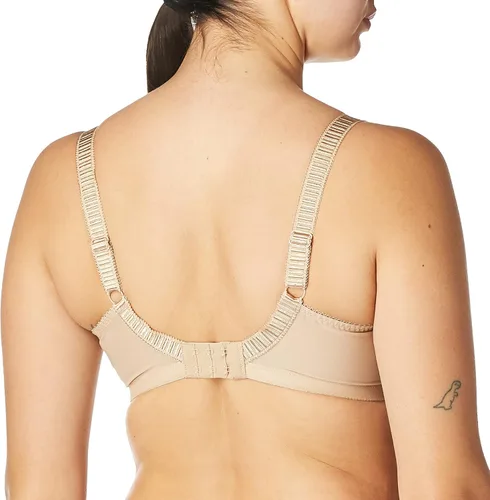 Vista 3 de Elomi - Brasier de copa completa con banda y aros para mujer (talla grande)