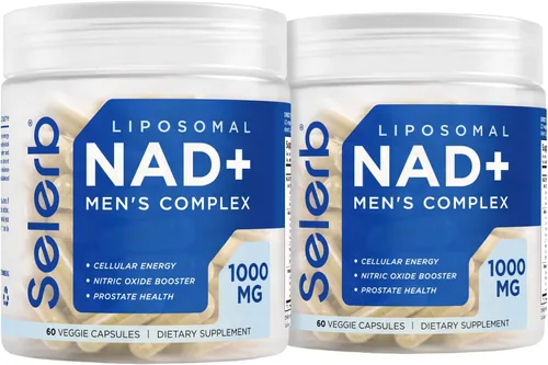 Vista 11 de Selerb Suplemento NMN NMN neuroliposomal con resveratrol, TMG, Quercetina, CoQ10, Rhodiola, NAC, Astaxantina y Magnesio NAD+ Precursor apoya