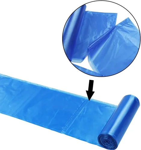Vista 6 de Bolsas de basura de baño de 5 galones, bolsas de basura medianas de colores, 120