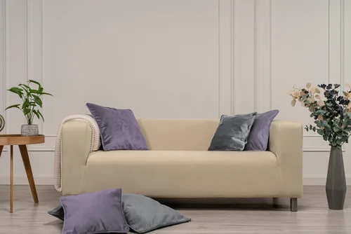 Vista 16 de Klippan - Funda para sofá biplaza Klippan, funda extraíble, color blanco Blanco frío