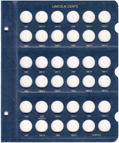 Vista 5 de Álbum de Monedas Whitman US Lincoln Cent 1909-1995 #9112