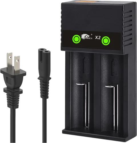 Vista 8 de Cargador de batería 18650, cargador de batería 21700 para batería recargable de iones de litio de 3.7 V 18650 26650 21700 18500 18350 14500