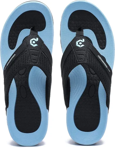 Vista 4 de Chanclas para hombre, sandalias de tanga duraderas y cómodas para la playa