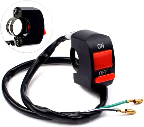Vista 7 de 7/8 22mm puños de acelerador de goma suave con cable de giro, conjunto de acelerador para mini bicicleta de 50cc 90cc 110cc 125cc Mini/Pit/Dirt/ATV