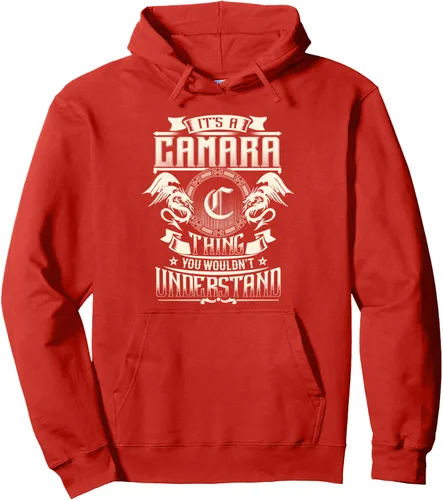 Vista 13 de It's A CAMARA Thing You Wouldn't Understand Family Name Pullover Hoodie