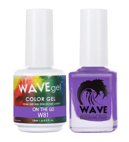 Vista 151 de WAVEGEL - Juego dúo de gel y esmalte de uñas a juego - Colección Simplicity - #P109 Blizzard I 0.5 onzas