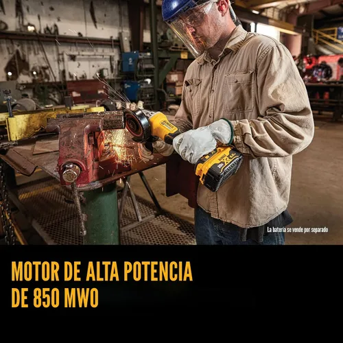 Vista 5 de Amoladora sin escobillas DeWalt DCG413B 20V XR, 20V. 4.5 pulgadas (no incluye batería)