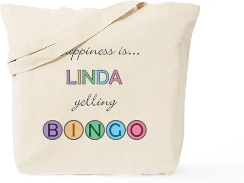 Vista 38 de CafePress Bingo Lingo Tote Bag Natural Canvas Tote Bag, Bolso de compras de tela, Caqui