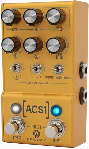 Vista 2 de Walrus Audio Simulador de amplificador y cabina ACS1 serie MAKO