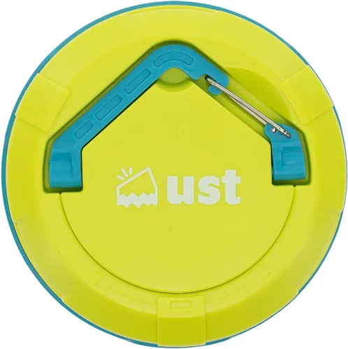Vista 2 de ust Spright Linterna LED plegable resistente al agua con 100 lúmenes y gancho para campamento, senderismo, emergencia y supervivencia al aire libre