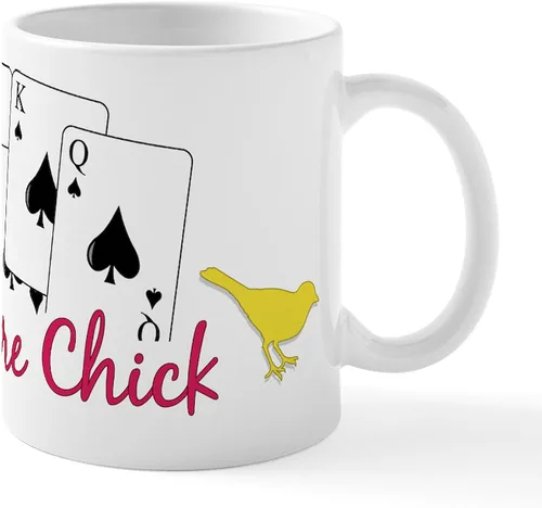 Vista 33 de CafePress Euchre Champ Mugs Taza de café de cerámica de 11 oz (11.0 fl oz)