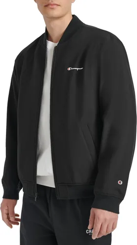 Vista 2 de Champion Men's Soft Shell Sport Bomber Jacket With Logo