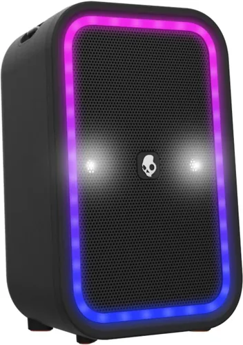 Vista 9 de Skullcandy Stomp XL Altavoz Bluetooth - Altavoz portátil inalámbrico impermeable IPX7, con espectáculo de luz LED y modos estroboscópico, batería