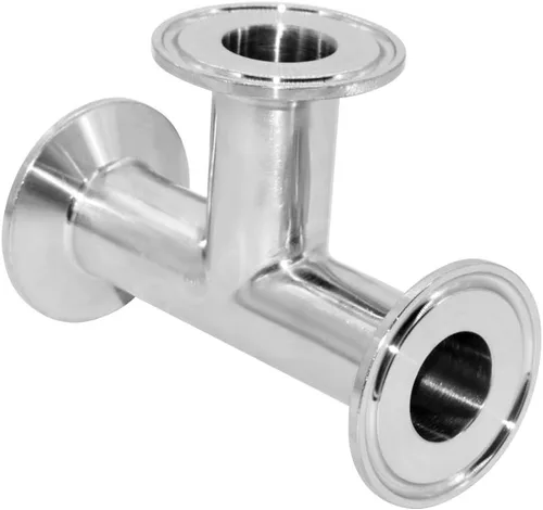 Vista 3 de Beduan 1.5 pulgadas Tri Clamp Tee de 3 vías de acero inoxidable sanitario, paquete de 1 (tubo de 0.984 in, diámetro exterior de virola de 1.988 in)