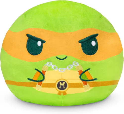 Vista 5 de TeeTurtle TMNT Leonardo - Peluche reversible de 6 pulgadas