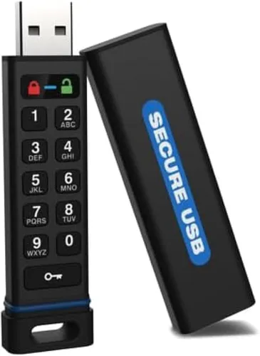 Vista 9 de SecureData SecureUSB BT 8GB Hardware Encriptado USB 3.0 Flash Drive FIPS 140-2 Nivel 3 Desbloqueo a través de la aplicación de teléfono compatible