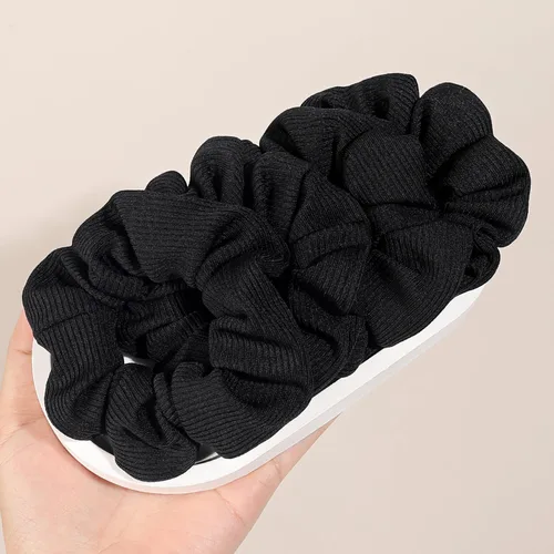 Vista 25 de Lazos pequeños para el cabello para mujer, para cabello grueso o fino, sin arrugas, soporte para cola de caballo sin dañar tu cabello 10 suave