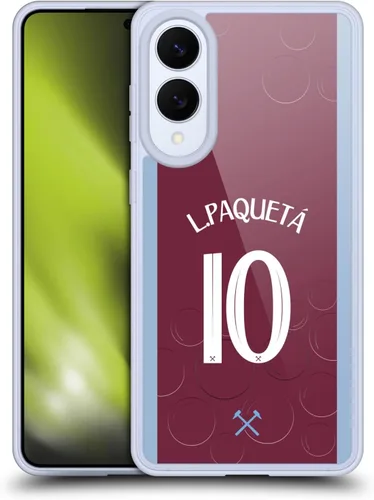 Vista 107 de Head Case Designs Officially Licensed West Ham United FC James Ward-Prowse 2023/24 Players Home Kit Gel Case [Military Grade Protection] Compatible