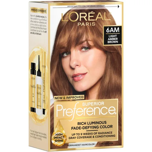 Vista 31 de L'Oreal Paris Superior Preference - Tinte permanente luminoso que desafía la decoloración para el cabello, tinte para el cabello hasta 9 semanas
