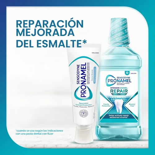 Vista 7 de Sensodyne Pronamel - Pasta dental blanqueadora suave, Alpine Breeze - 0.8 oz - Tamaño para viajes