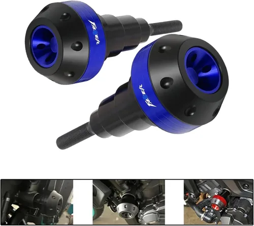 Vista 2 de Motorcycle Fairing Frame Slider For YA&MAHA Fa&zer FZ1 FZ6 FZ8 FZ 1 FZ 6 FZ 8 CNC Protector Pad Frame Sliders Crash Falling Protection Guard