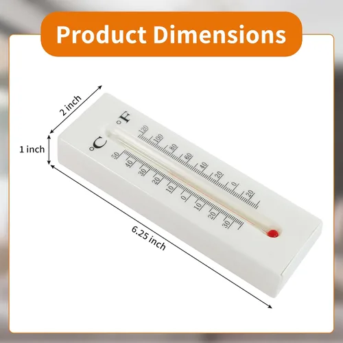 Vista 4 de Termómetro para ocultar una llave, compartimento de almacenamiento oculto al aire libre para llaves de casa, medidor de temperatura
