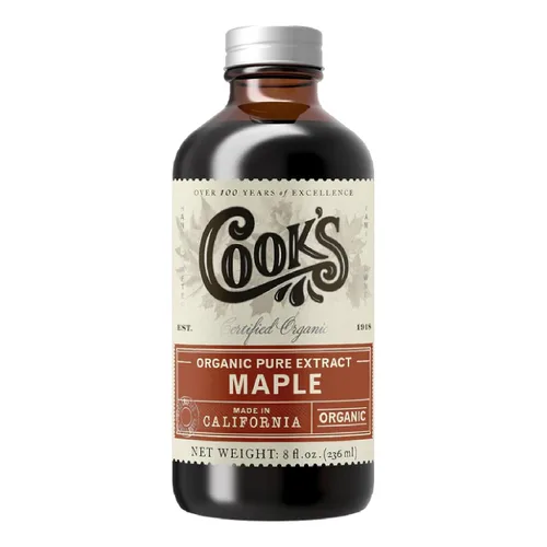 Vista 25 de Cook's, Sabor puro de vainilla sin alcohol, para cocinar, hornear, postres, extracto alternativo de vainilla de Madagascar sin alcohol, 8 onzas
