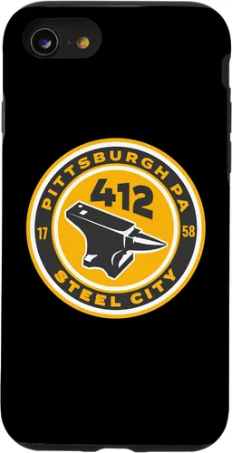 Vista 18 de Pittsburgh Steel City 412 Case for iPhone 16