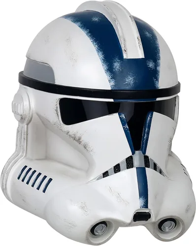 Vista 4 de Casco de soldado clon Commander Cosplay casco Deluxe Cosplay Prop para fans Edición Coleccionista