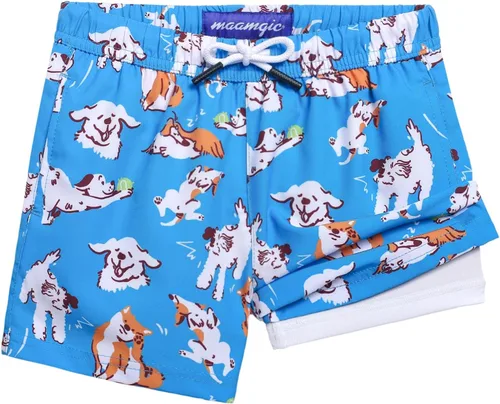 Vista 45 de maamgic Traje de baño para niños con forro de compresión elástico para niño