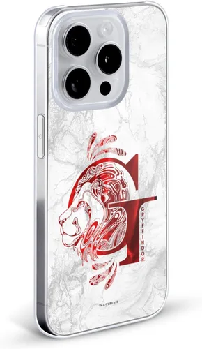 Vista 2 de Head Case Designs Funda rígida con licencia oficial de Harry Potter Gryffindor Aguamenti Deathly Hallows IX compatible con Apple iPhone 13 Pro Max