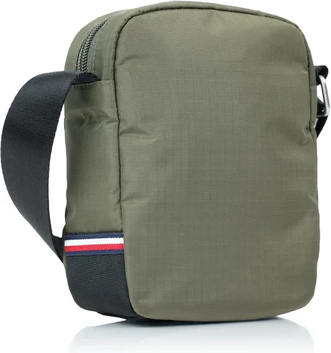 Vista 2 de Tommy Hilfiger Alexander Mini - Bolsa para reportero, Verde militarnegro