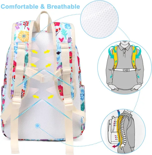 Vista 5 de Mochila preescolar para niños y niñas