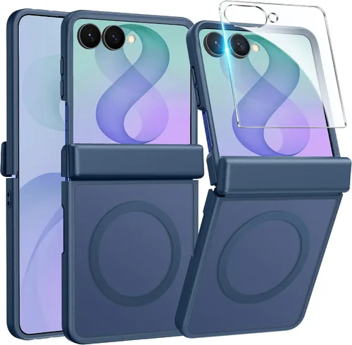 Vista 376 de FNTCASE Funda para Motorola Moto G-Stylus-5G-2025: Funda magnética translúcida mate a prueba de golpes para Moto G Stylus 2026, funda protectora