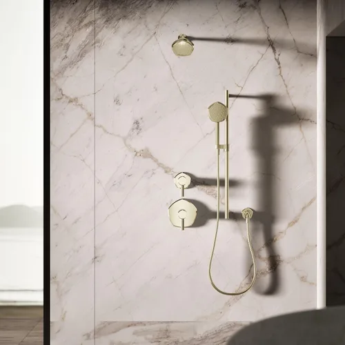 Vista 8 de Kohler 27052-G-AF Occasion® Ducha de mano de una sola función, 1.75 gpm, oro francés vibrante