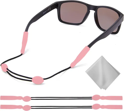 Vista 13 de Buyisgle Correa para Gafas de Niños - Correas Cordones para Gafas de Sol Sin Cola para Niños Pequeños y Niñas - Sujetadores de Anteojos Alrededor