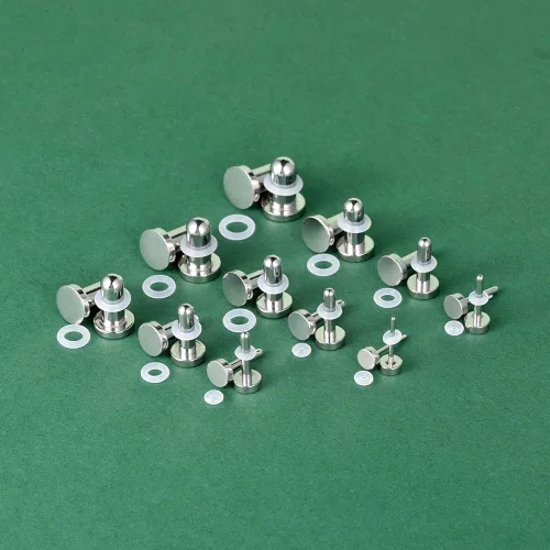 Vista 5 de TBOSEN Juego de dimensiones precisas de acero inoxidable con junta tórica para los oídos, túneles, medidores, kit de piercings