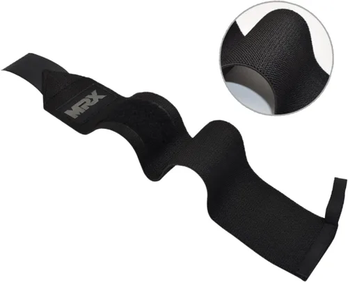 Vista 5 de MRX - Muñequeras para levantamiento de pesas, entrenamiento de gimnasio, soporte de muñeca, fisicoculturismo, entrenamiento, envoltura