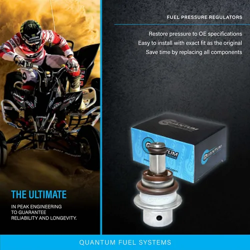 Vista 4 de QFS Regulador de presión de combustible para modelos Polaris RZR 900 y 1000 2014-2024, 400 KPA, restaura el rendimiento del equipo original