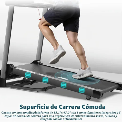 Vista 9 de CIIHI Treadmill with Auto Incline - 450 LBS Capacity Treadmill for Home Gym
