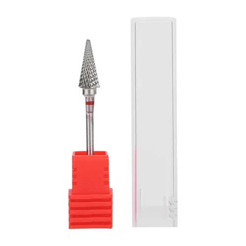 Vista 6 de Broca de uñas para uñas, broca de cutícula de cono para uñas, uñas en casa, salón []
