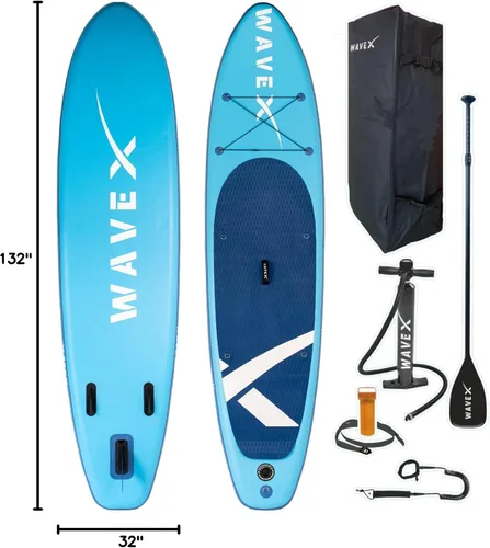 Vista 6 de Wavex Tabla de remo inflable Accesorios premium para tablas de remo Varios tamaños: 10'6, 11', 11.6