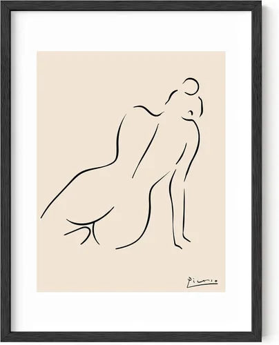 Vista 9 de HAUS AND HUES Matisse - Lámina de arte moderno minimalista - Arte de pared estético de Henri Matisse, póster abstracto para cuarto de dormitorio