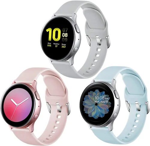 Vista 22 de Lerobo - Bandas compatibles con Samsung Galaxy Watch Active/Active 2 de 1.57 y 1.73 pulgadas/Galaxy Watch 1.65 pulgadas. Correa de reloj para Arena