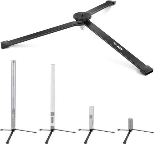 Vista 12 de NEEWER Versión de entrada Mini trípode para cámara, 360° pequeño soporte de escritorio portátil para DSLR, webcam, teléfono celular, soporte